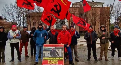 Commemorato Lenin a Cavriago nel 99° della scomparsa
