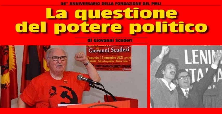 LA QUESTIONE DEL POTERE POLITICO