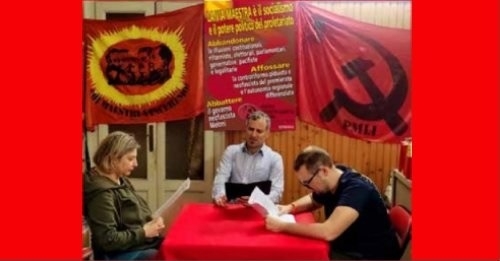 I marxisti-leninisti milanesi studiano, discutono e sostengono l’Editoriale di Scuderi “La via maestra per cambiare l’Italia”