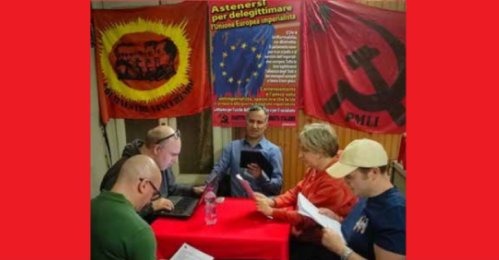 Insediata la Squadra di propaganda dell’astensionismo marxista-leninista a Milano