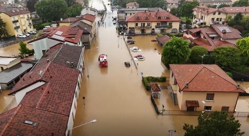 Milano, Bellinzago e Gessate finiscono sott’acqua