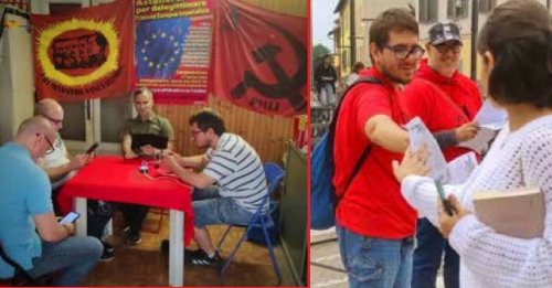 Studio e azione esemplari dei marxisti-leninisti milanesi dopo il voto europeo