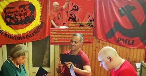 I marxisti-leninisti milanesi studiano, discutono e sostengono la Relazione di Scuderi alla 7ª Sessione plenaria del 5° CC del PMLI