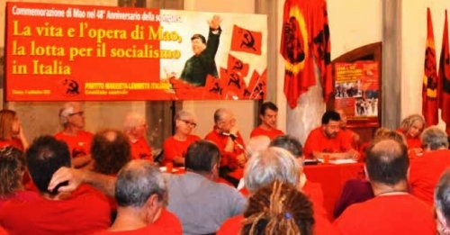 Saluti delle istanze lombarde del PMLI alla Commemorazione di Mao 2024