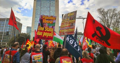 A Milano – Palestina libera. Stop al genocidio. 50mila in piazza