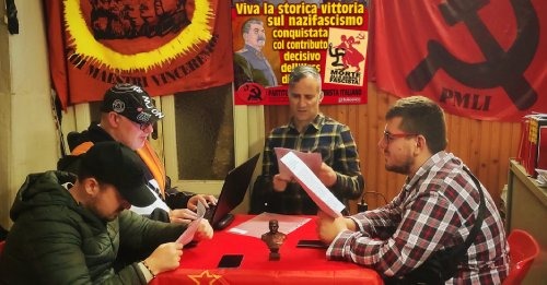 Studio collettivo dell’articolo de “Il Bolscevico” sull’80° della grande vittoria storica su Hitler e Mussolini” e del Discorso di Stalin sull’Armata Rossa