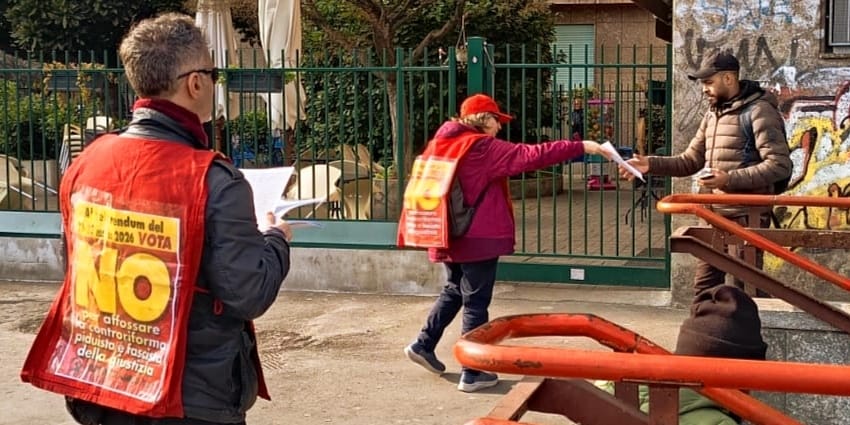 A Milano dialoghi, analisi e consenso crescente per il NO del PMLI