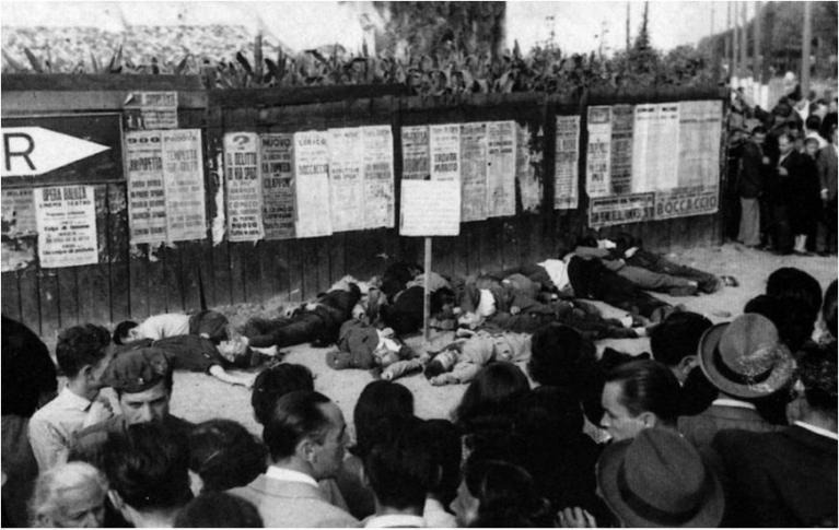 10 agosto 1944: eccidio di pizzale Loreto.