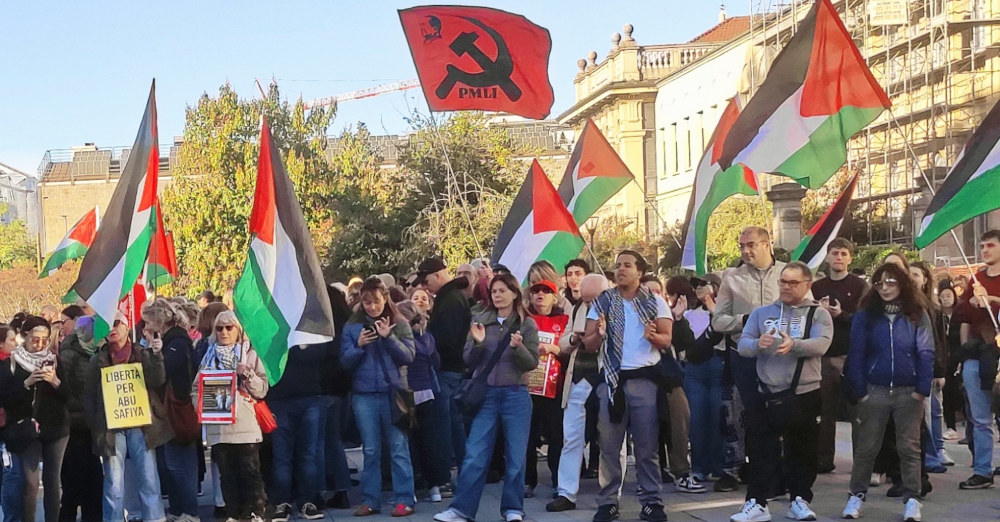 10mila in corteo a Milano contro il governo neofascista Meloni